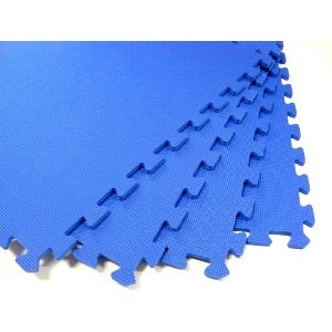 Blue Interlocking Floor Mat